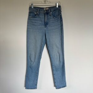 Madewell The Perfect Vintage Straight Leg Jeans Light Wash 26 Tall